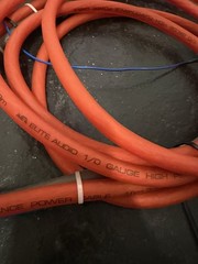 Bulk Lot Car Audio Speaker Wire & Power Cable – 1/0 Gauge, RCA, Mixed Wiring