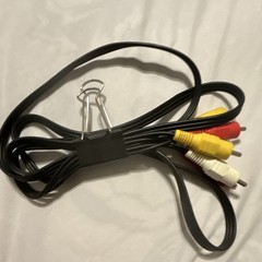 3-RCA Male to 3-RCA Male Composite AV Cable Red/White/Yellow 1:1 Black