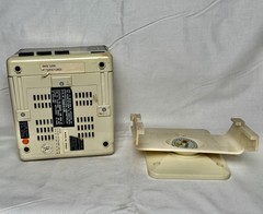 Vintage Rare Retro CATRON 4.5” Portable Black & White Mini TV Travel NO PLUG