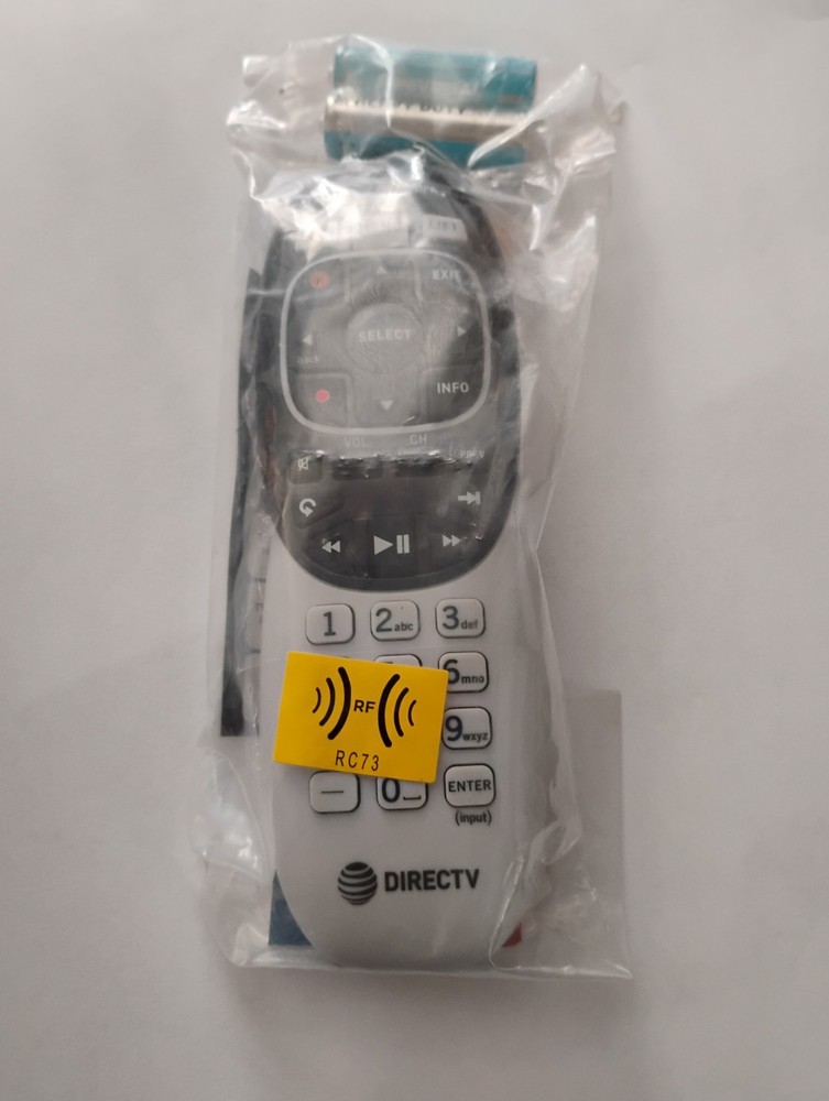 Direct TV RC73 IR/RF Universal Remote Genuine OEM w/ Batteries BRAND NEW SEALED