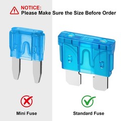80Pcs Standard Fuse Kit, Upgraded Car Fuses Assortment Kit – Standard Size(3A/5A