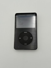 Apple iPod 80GB Black A1136 W/ Case, Charger, Headphones & 1904 Songs Tested