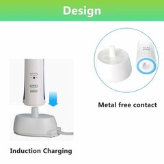Replacement Oral B Braun Toothbrush Charger 110-220V Model 3757 Travel charger