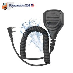IP56 Waterproof Speaker Microphone PTT For Baofeng UV-82L UV-5R Two Way Radio