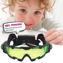 AGM Kids Night Vision Goggles, Adjustable Spy Gear Medium, Green