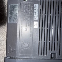 SONY ICF-34 AM/FM/TV/Weather 4 Band Portable Radio AC or Battery Working VTG