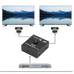 4K HDMI 2.0 Switch Splitter Bi-Directional 2×1 1×2 Hub HDCP HDTV Selector Ultra