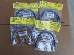 10 Pack 2 FT Cat 6 Blue RJ45 Ethernet Patch Cable