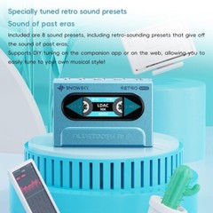 FiiO/Snowsky Retro Nano Bluetooth USB DAC AMP w/3.5mm & 4.4mm Output (Blue)