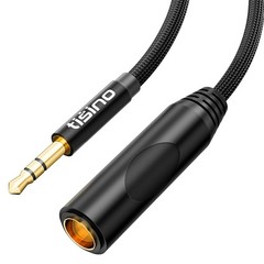 1/4 to 3.5mm Stereo Audio Adapter 1/4″ Female to 1/8″ Male 1ft Long Stereo