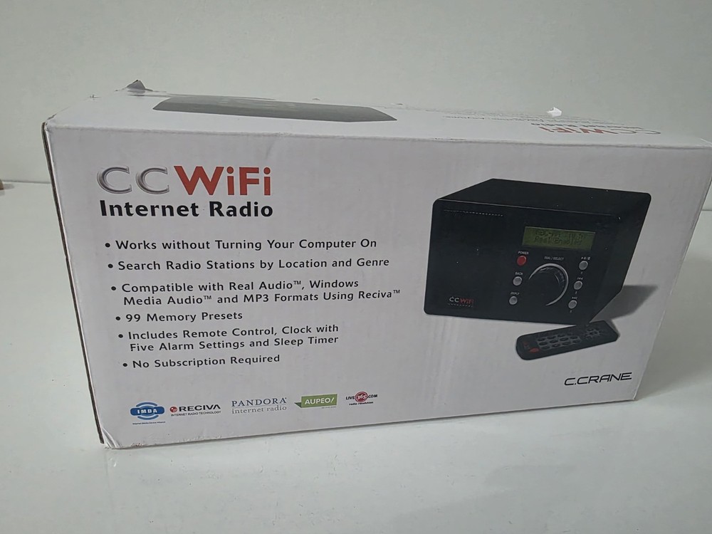 C. Crane Cwf CC Wifi Internet Radio Model 1 See Pics! OPEN BOX