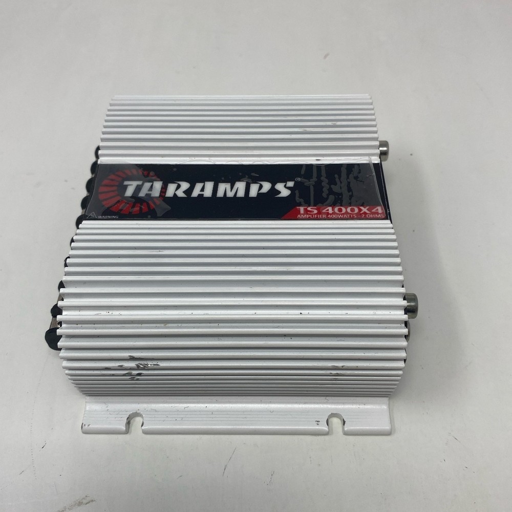 Taramps TS 400×4 V2 4-Channel Car Amp 400W RMS Silver/Black Small