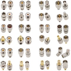 24 Pack UHF Adapter Kits RF Coaxial Connectors SMA To BNC Connector PL259 SO239
