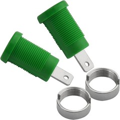 WMYCONGCONG 20 PCS 5 Colors 4mm Banana Jack Female Panel Mount Socket…