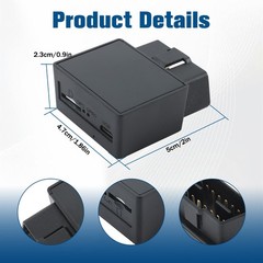 New 4G GPS Tracker Real Time Vehicle Tracking Device OBD2 Car Truck Locator