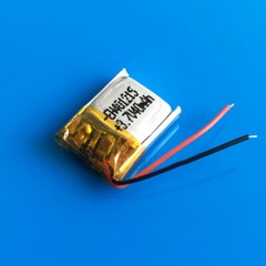 3.7V 40mAh Li Po Polymer Rechargeable Battery For Earphone Mini Camera 401215