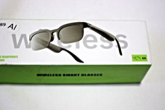 WIRELESS SMART GLASSES 6.0 TWO IN ONE XG89 BLACK
