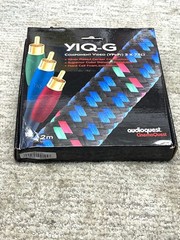 AudioQuest YIQ-G RCA/RCA Component Video Cable 2M New In Box