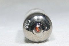 Telefunken EF804 O-Getter Silver Plate Painted Tip Diamond Mark on Bottom Strong