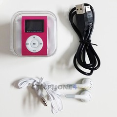 MP3 Music Player With Digital LCD Screen Mini Clip Support 32GB MicroSD