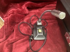 Icom IC-746 Pro Transceiver & IC-PS-125 Manual Two Microphones Tested & Working