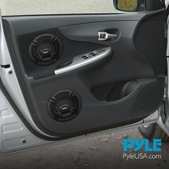 Pyle 3-Way Universal Car Stereo Speakers-240W 5.25″ Triaxial Loud Pro Audio Car