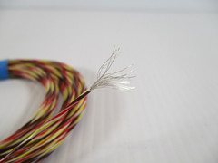 ITT Thermax 22 AWG Stranded Hookup Wire PTFE Teflon 60ft NOS
