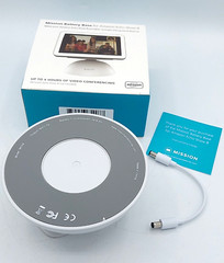Mission Battery Base in White for Amazon Echo Show 8 (1st and 2nd Gen) MC59W NEW