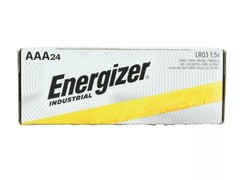 Energizer EN92 Industrial Alkaline Batteries, AAA, 24 Batteries/Box