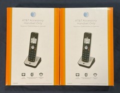 2 NEW AT&T TL86009 2-Line Corded/Cordless Accessory Phone Handset AddOn DECT 6.0
