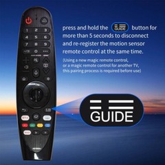 Replacement Voice remote MR20GA AKB75855501 For LG Smart TV with Pointer wheel