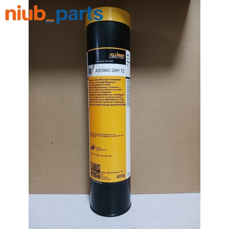 1PCS KLUBER ASONIC GHY 72 Grease 400g ( 14.1 OZ) New free shipping