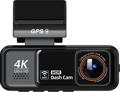 Dash Cam 4K Front & Rear Dash Camera w/ GPS WiFi | 64GB Included