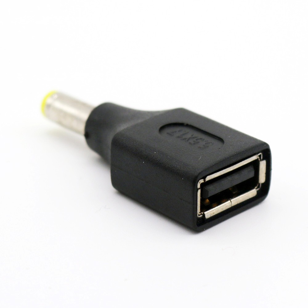 USB 2.0 A Female to DC 5.5 x 1.7mm Male Connector Charge Power Adapter Charging