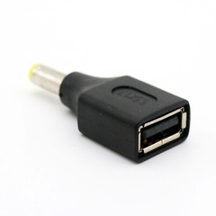 USB 2.0 A Female to DC 5.5 x 1.7mm Male Connector Charge Power Adapter Charging