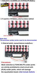 4S 5S 6S 5A Active Equalizer Balancer Lifepo4 Lithium Lipo LTO Battery Balance
