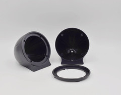 3.5 Inch ABS Plastic Midrange Housing Pods Mounting Speaker Mid Range Pod 3.5″