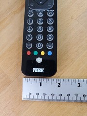 Terk Universal 4 Device Remote Control TKRTBL08B R2560 4 3W23CX Tested Working