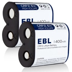 Lot EBL CR-P2PA/1B CRP2 DL223A EL223A K223LA 6V Photo Power Lithium Batteries