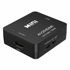 RCA AV to HDMI HD Converter Composite CVBS Audio Video Adapter Wii NES SNES