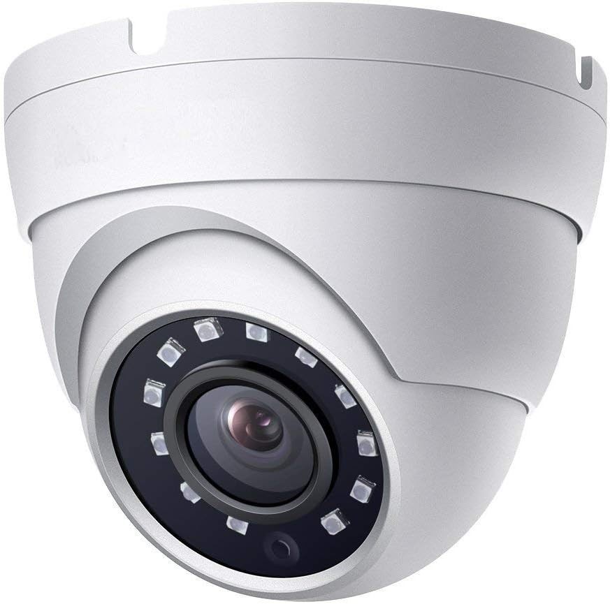 2MP Dome TVI AHD CCTV 4IN1 Security Camera 65ft Night Vision Metal Housing 2.8mm