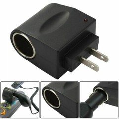 120V AC Electric Wall Outlet Power To 12V DC Cigarette Lighter Adapter converter