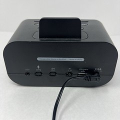 iHome Dual Alarm Clock Bluetooth Speaker USB iOS Android iBT22 AC Battery
