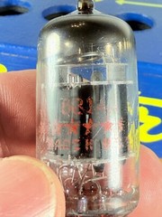 GE 5814A ECC82 12AU7 Five Star NOS NIB Tested Like NOS Balanced Tube