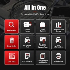 Check Engine Light Emission Test EOBD OBD2 Scanner Code Reader as Foxwell NT301