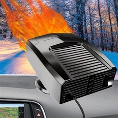 1200W Heater Portable Heating & Fan Defroster Demister for Car Truck DC 12V/24V