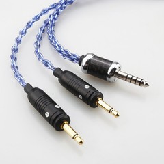 8Core 7N OCC silver plated Upgrade Headphone cable For Focal Celesstee 5ft