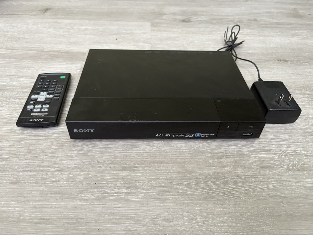 Sony BDP-S6500 4K Upscale Blu-ray Disc Player with Wi-Fi PRO Complete w/ Remote