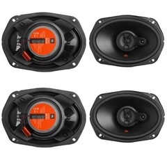 JBL Stage2 420W 6×9″ Front Door & Rear Deck Speakers for 2012-2017 Toyota Camry