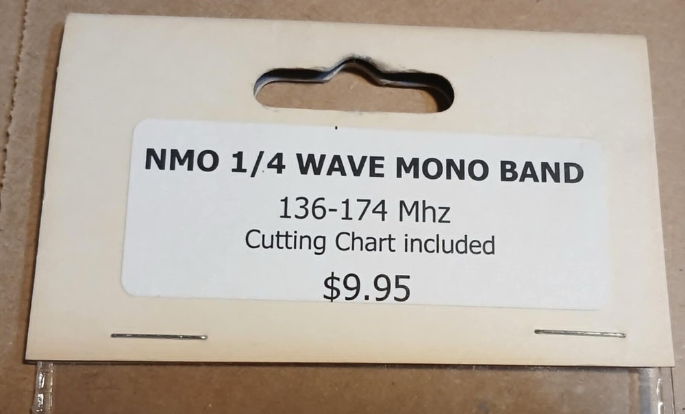 TRAM NMO 1/4 WAVE MONO BAND ~~NEW !!~~